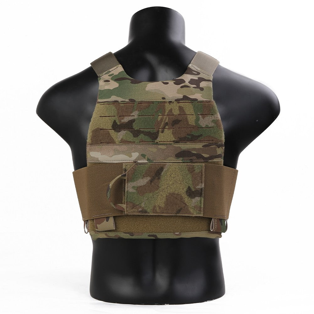 EMERSON GEAR TATICO FCS STYLE COMBAT TACTICAL VEST CON C/MK CHEST RIG MC MULTICAM (EM7407MC)