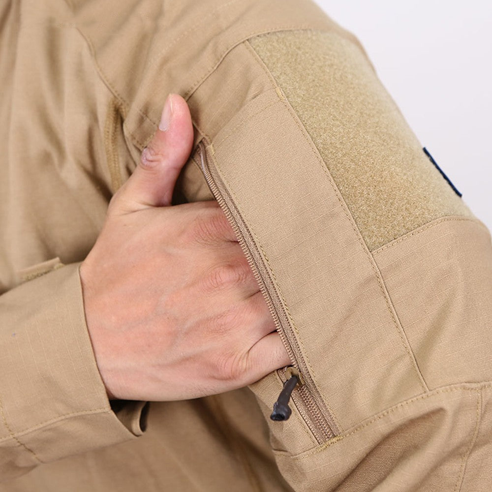 EMERSONGEAR MAGLIA TATTICA COMBAT E4 COYOTE BROWN TAGLIA L (EM9429CB-L)