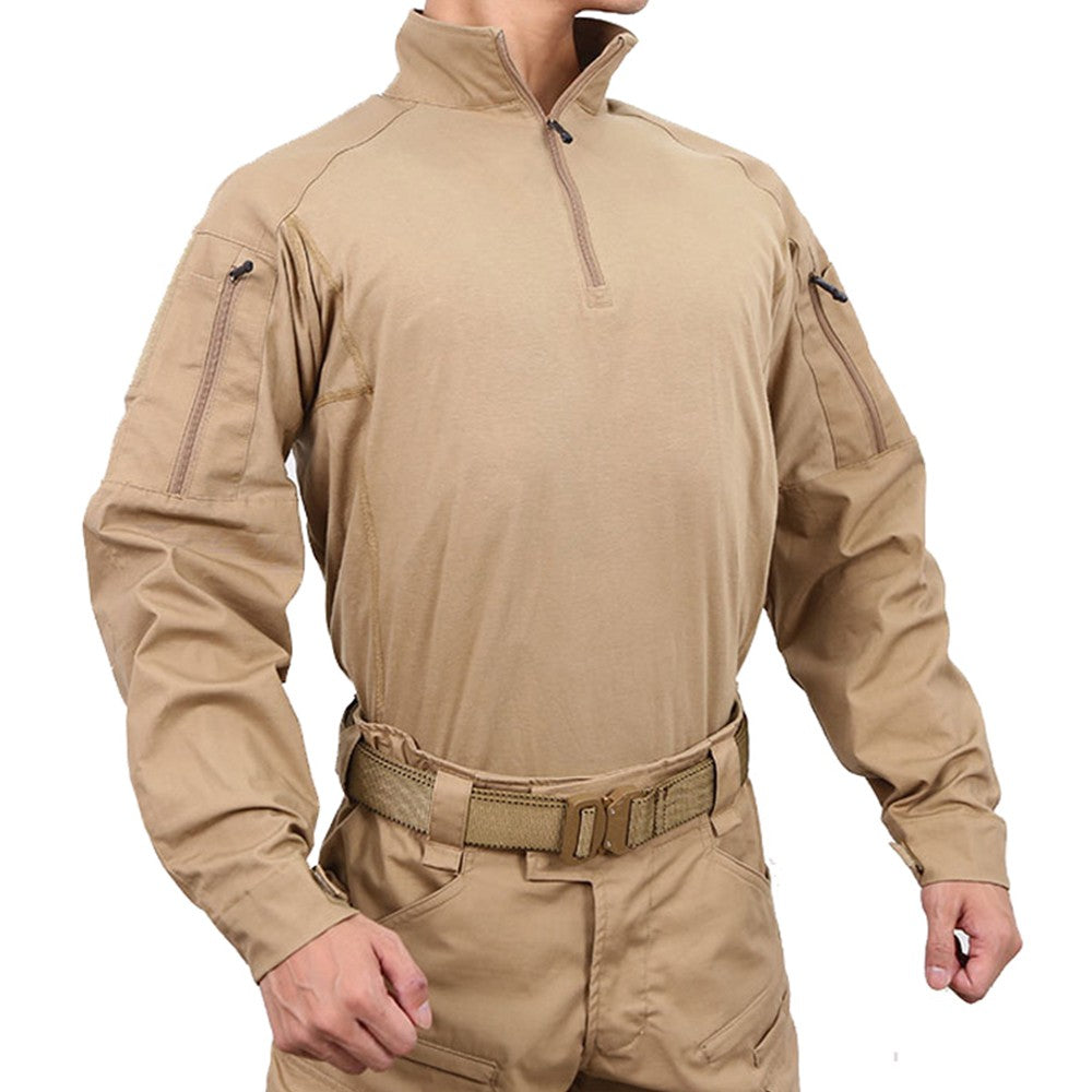 EMERSONGEAR MAGLIA TATTICA COMBAT E4 COYOTE BROWN TAGLIA XL (EM9429CB-XL)