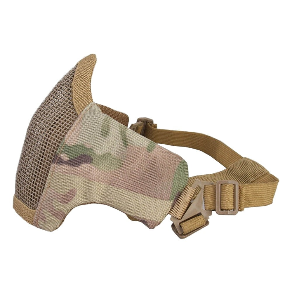 EMERSONGEAR MASCHERA MEZZO VISO CON RETE IN METALLO MULTICAM (BD-6644MC)