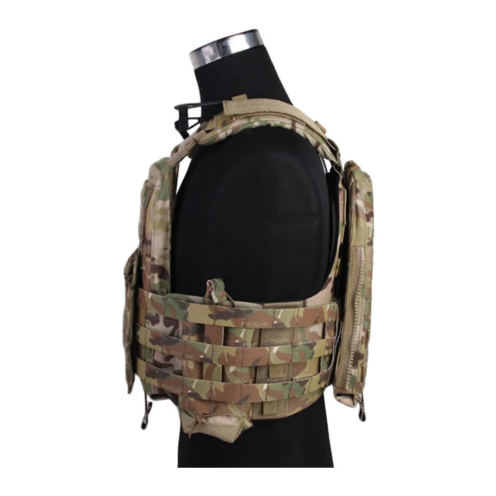 EMERSON GEAR TATTICO NAVY Cage PLATE CARRIER NCPC TACTICAL VEST MULTICAM MC (EM7435)