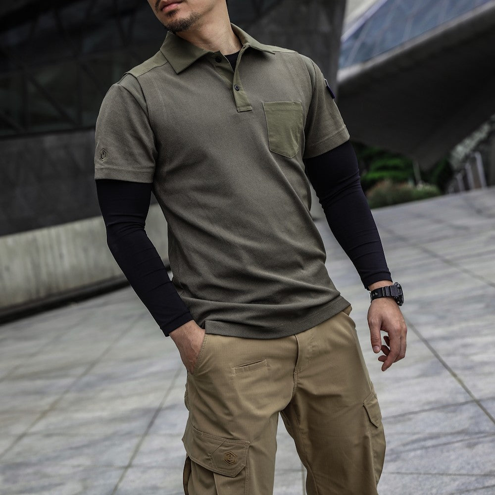EMERSONGEAR POLO EPHEMERA RANGER GREEN TAGLIA XXL (EMB9622RG2XL)