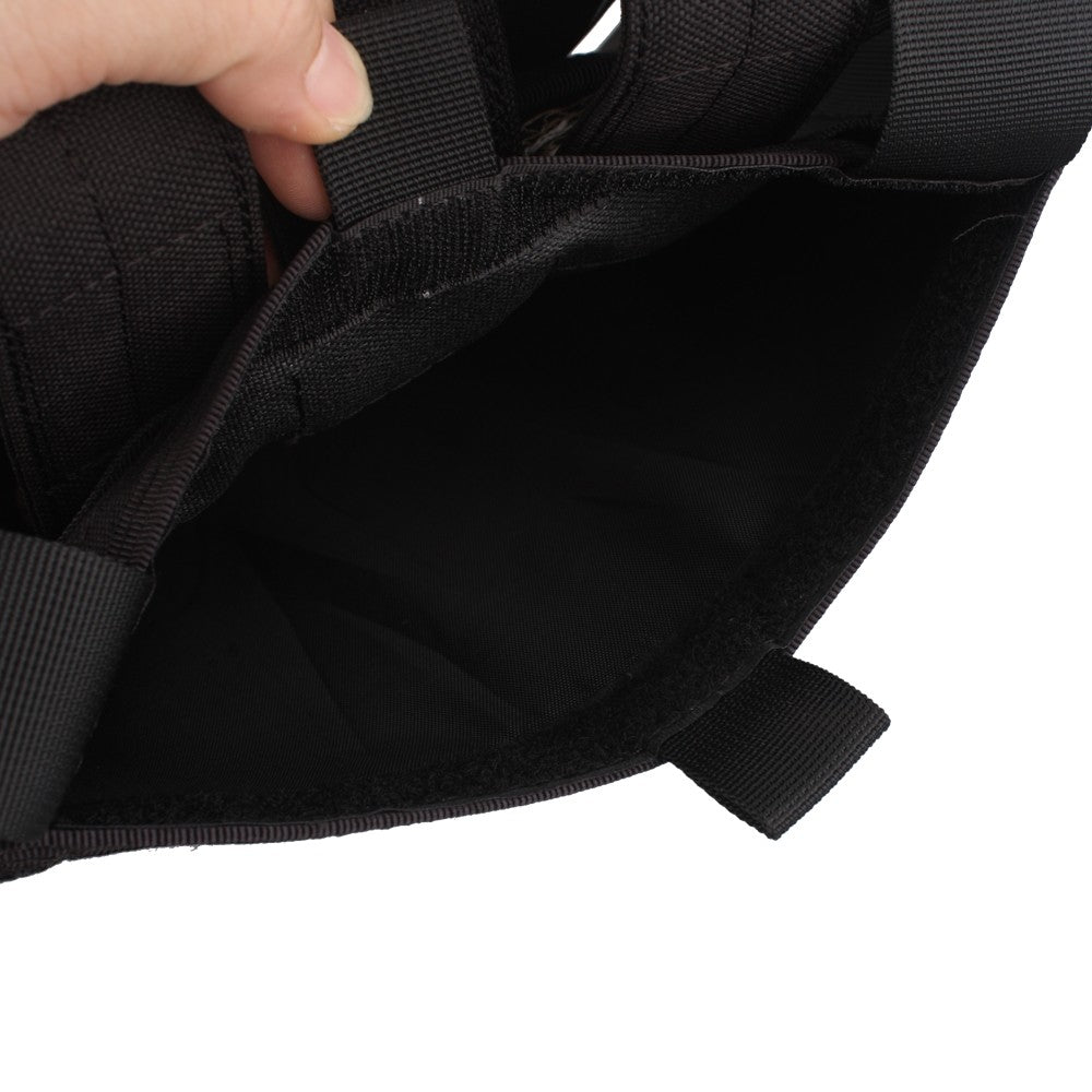 EMERSON GEAR TATTICO TACTICAL CHEST RIG CON PORTA CARICATORI SMG MP7 NERO BLACK (EM7445)