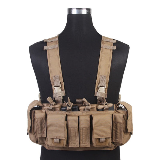 EMERSON GEAR TACTICAL CHEST RIG MF Style UW Gen IV CB COYOTE BROWN (EM7329CB)