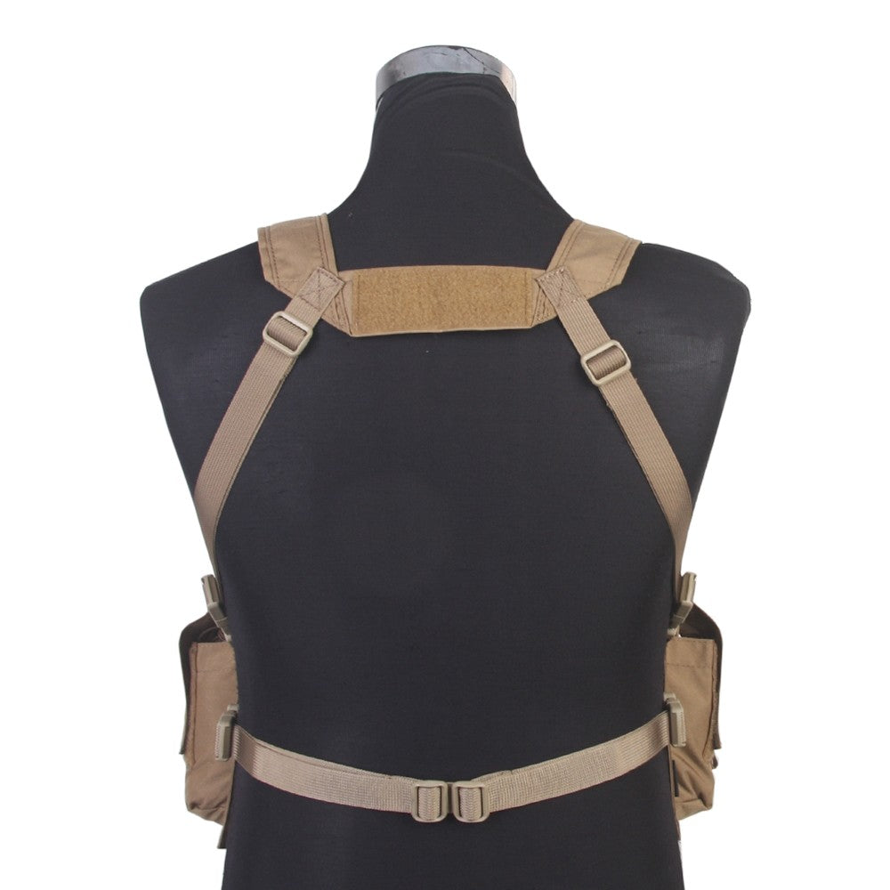 EMERSON GEAR TACTICAL CHEST RIG MF Style UW Gen IV CB COYOTE BROWN (EM7329CB)