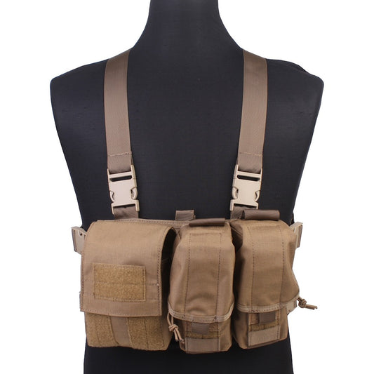 EMERSON GEAR TATTICO FRONT ASSAULTER TACTICAL CHEST RIG CB COYOTE BROWN (EM7441CB)