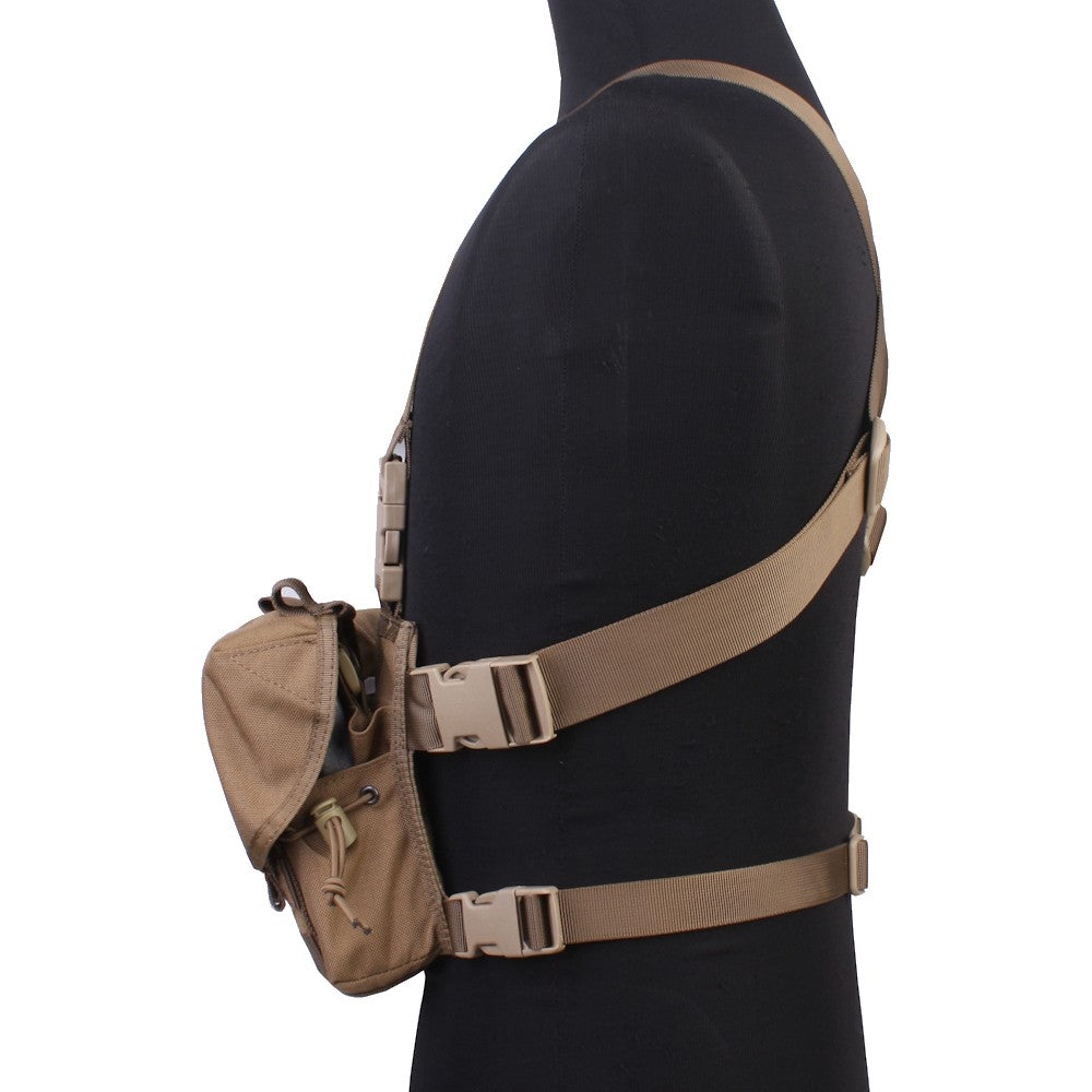 EMERSON GEAR TATTICO FRONT ASSAULTER TACTICAL CHEST RIG CB COYOTE BROWN (EM7441CB)