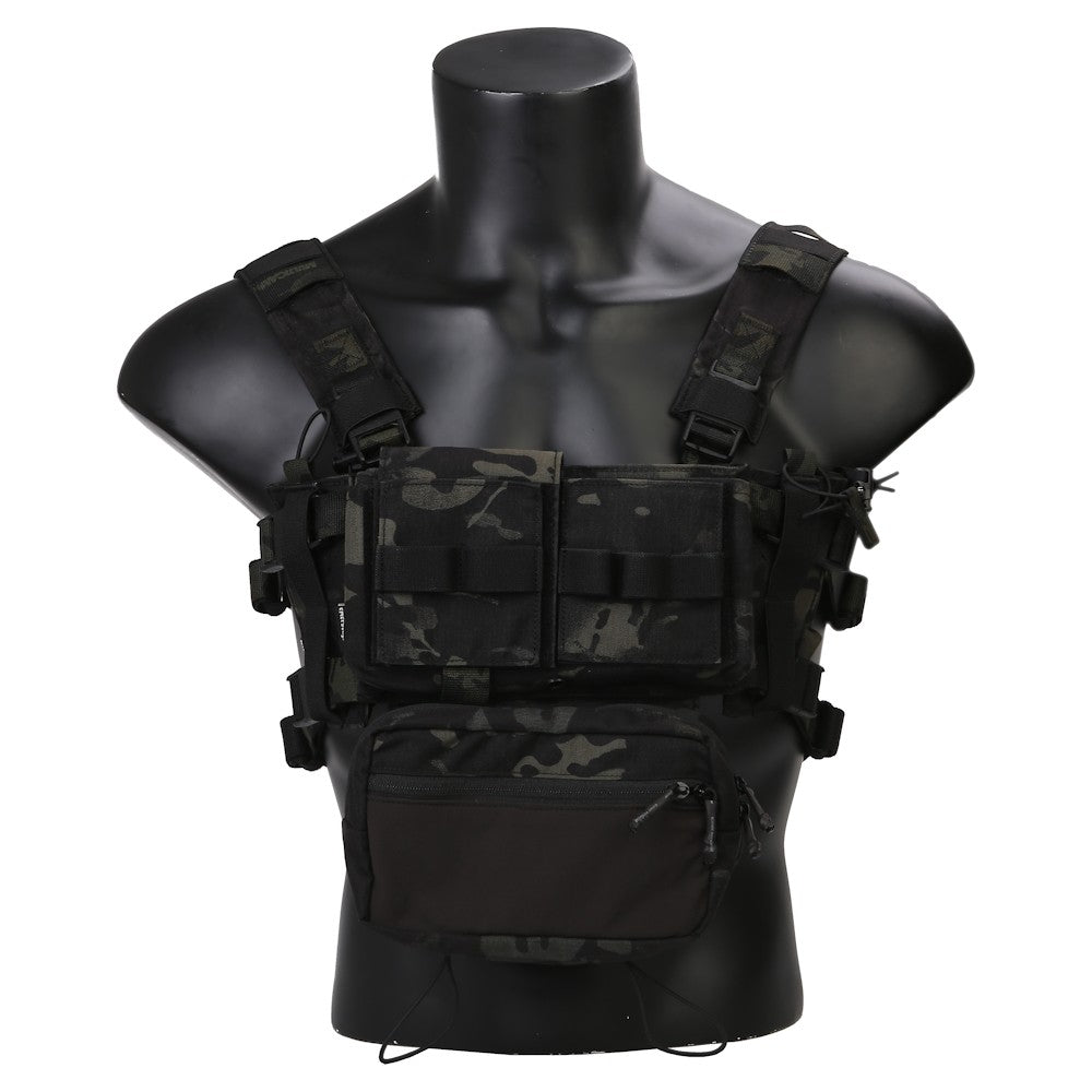 EMERSON GEAR TATTICO TACTICAL Micro MK3 CHEST RIG MULTICAM BLACK (EM2961MCBK)