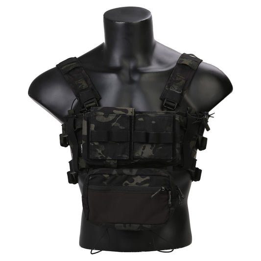EMERSON GEAR TATTICO TACTICAL Micro MK3 CHEST RIG MULTICAM BLACK (EM2961MCBK)