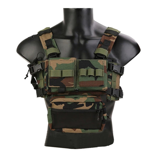 EMERSON GEAR TATTICO TACTICAL Micro MK3 CHEST RIG WOODLAND (EM2961WL)
