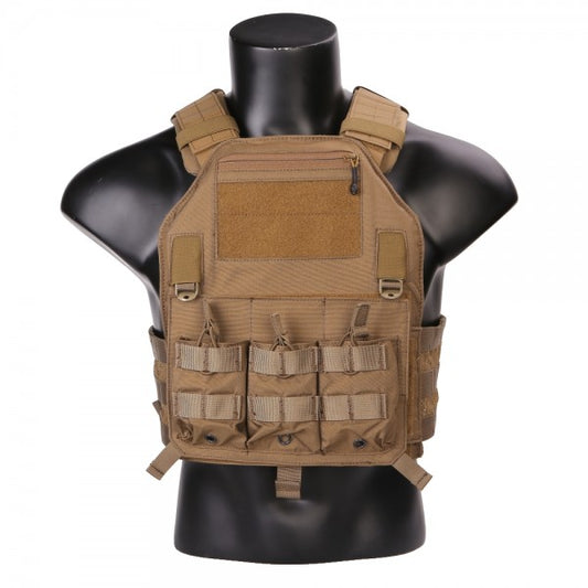 EMERSON GEAR TATTICO TACTICAL VEST 420 PLATE CARRIER CB COYOTE BROWN (EM7362CB)