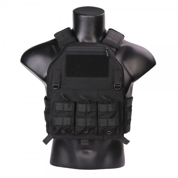 EMERSON GEAR TATTICO TACTICAL VEST 420 PLATE CARRIER NERO BLACK (EM7362BK)