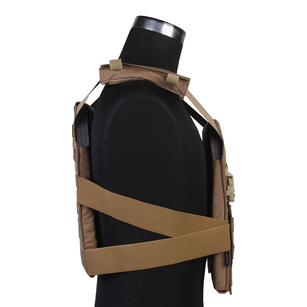 EMERSON GEAR TACTICAL APC STYLE VEST CB COYOTE BROWN (EM7328CB)