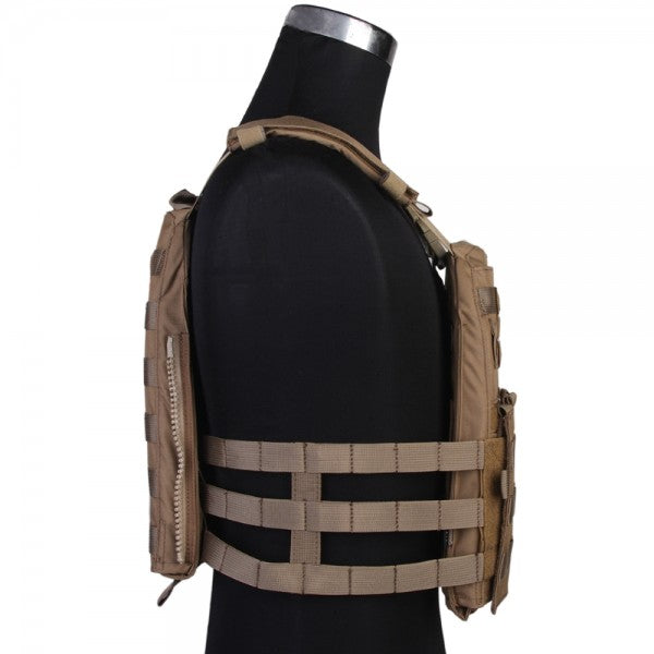 EMERSON GEAR TATTICO AVS BASE STYLE TACTICAL VEST CB COYOTE BROWN (EM7398-CB)