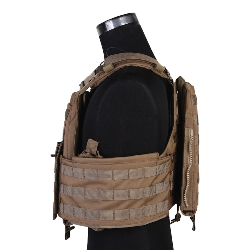 EMERSON GEAR TATTICO CPC STYLE TACTICAL VEST CB BROWN (EM7400C)