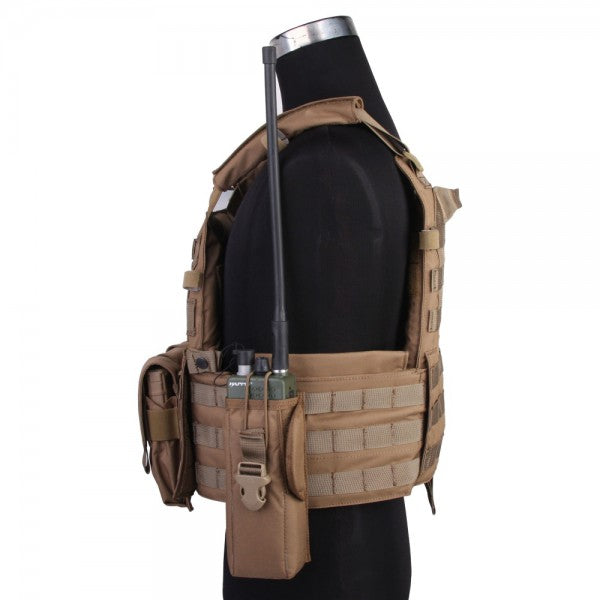 EMERSON GEAR TATTICO LBT6094A STYLE TACTICAL VEST CB COYOTE BROWN (EM7440CB)
