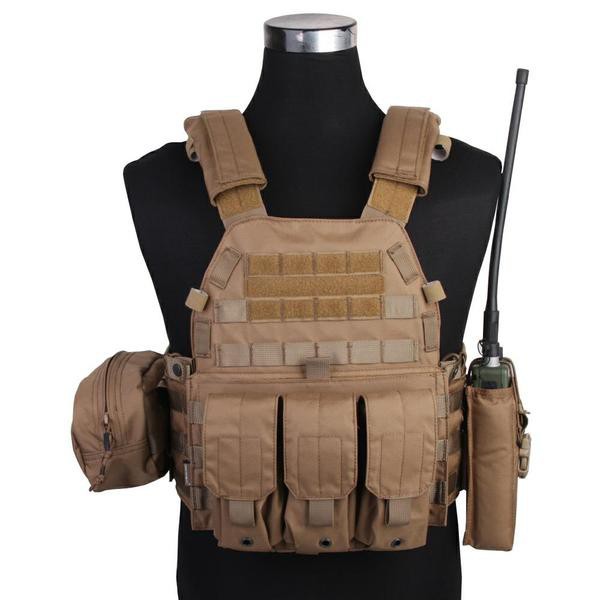 EMERSON GEAR TATTICO LBT6094A STYLE TACTICAL VEST CB COYOTE BROWN (EM7440CB)
