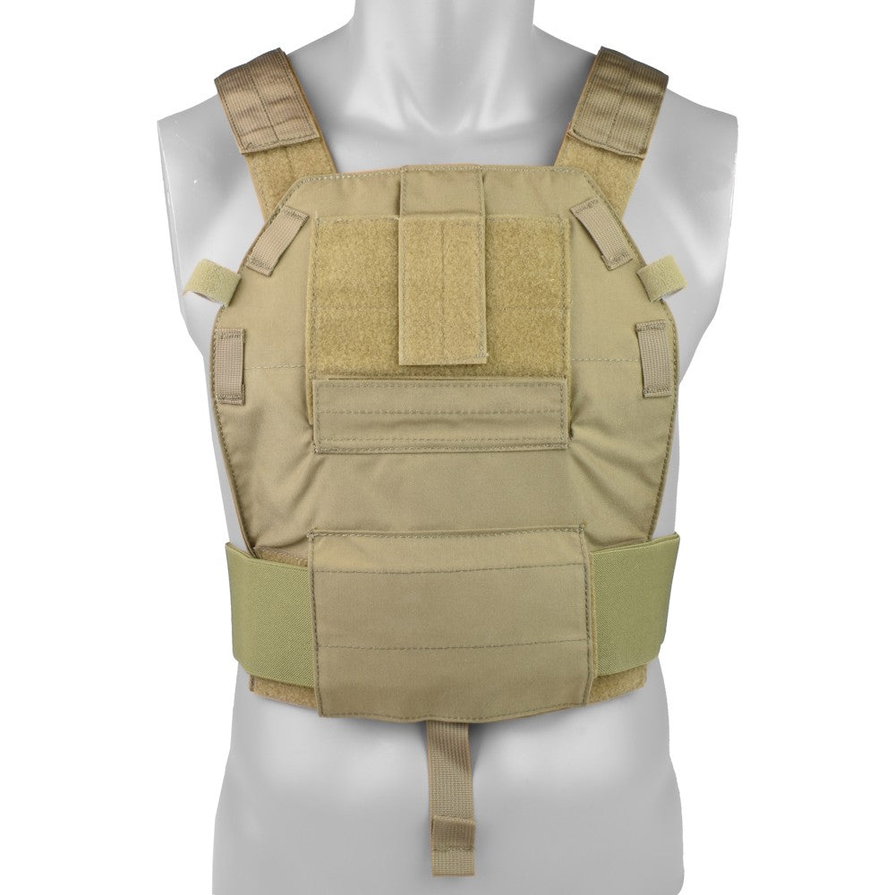 EMERSON GEAR TATTICO TACTICAL VEST PLATE CARRIER SLICK CB COYOTE BROWN (EM2982E)