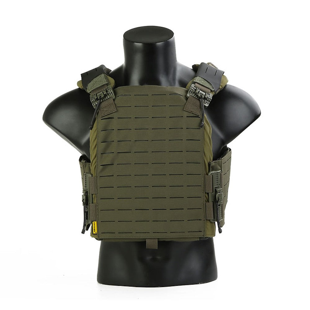 EMERSON GEAR TATTICO TACTICAL VEST PLATE CARRIER VERDE RG RANGER GREEN (EM7408RG)