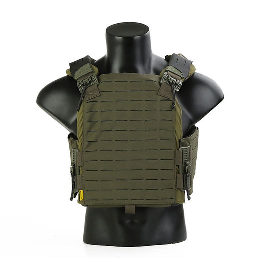 EMERSON GEAR TATTICO TACTICAL VEST PLATE CARRIER VERDE RG RANGER GREEN (EM7408RG)