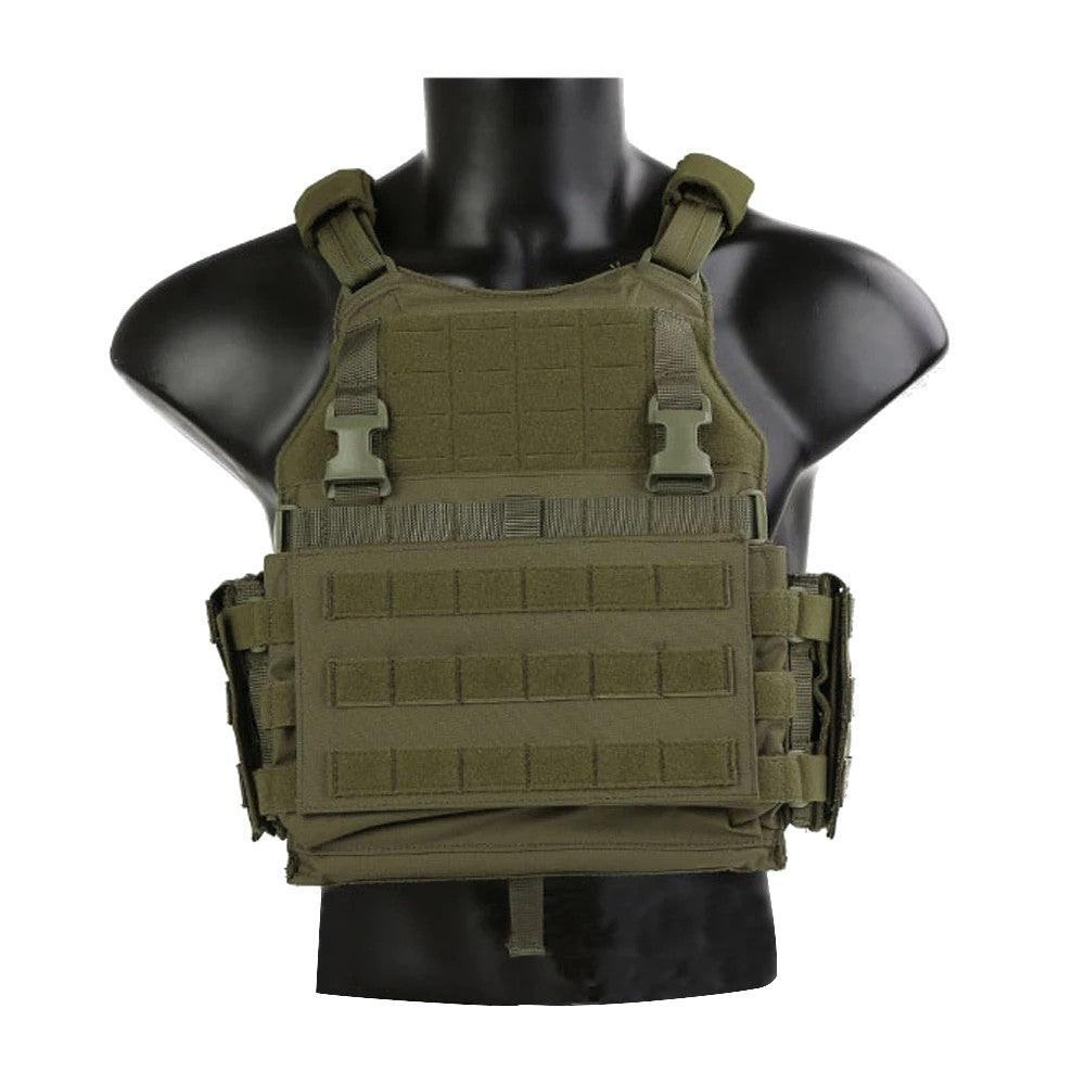 EMERSON GEAR TATTICO SCARAB STYLE TACTICAL VEST VERDE RG RANGER GREEN (EM7406RG)