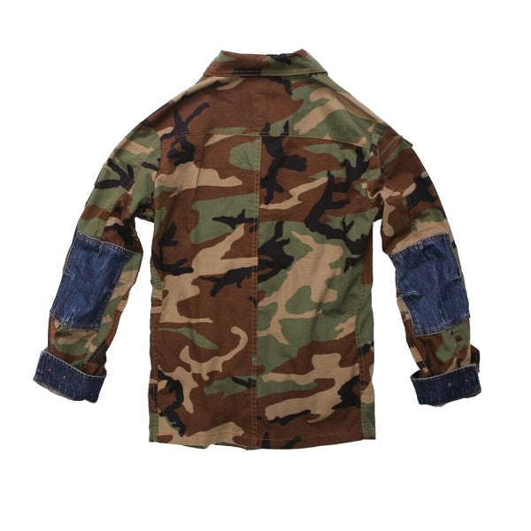 EMERSONGEARS GIACCA BDU VINTAGE STYLE WOODLAND UOMO TAGLIA XL (EMS6870-XL)