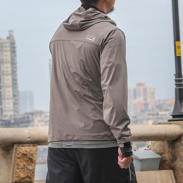 EMERSONGEARS GIACCA HATTORI SKIN WINDBREAKER GRIGIO TAGLIA M (EMS6872G-M)