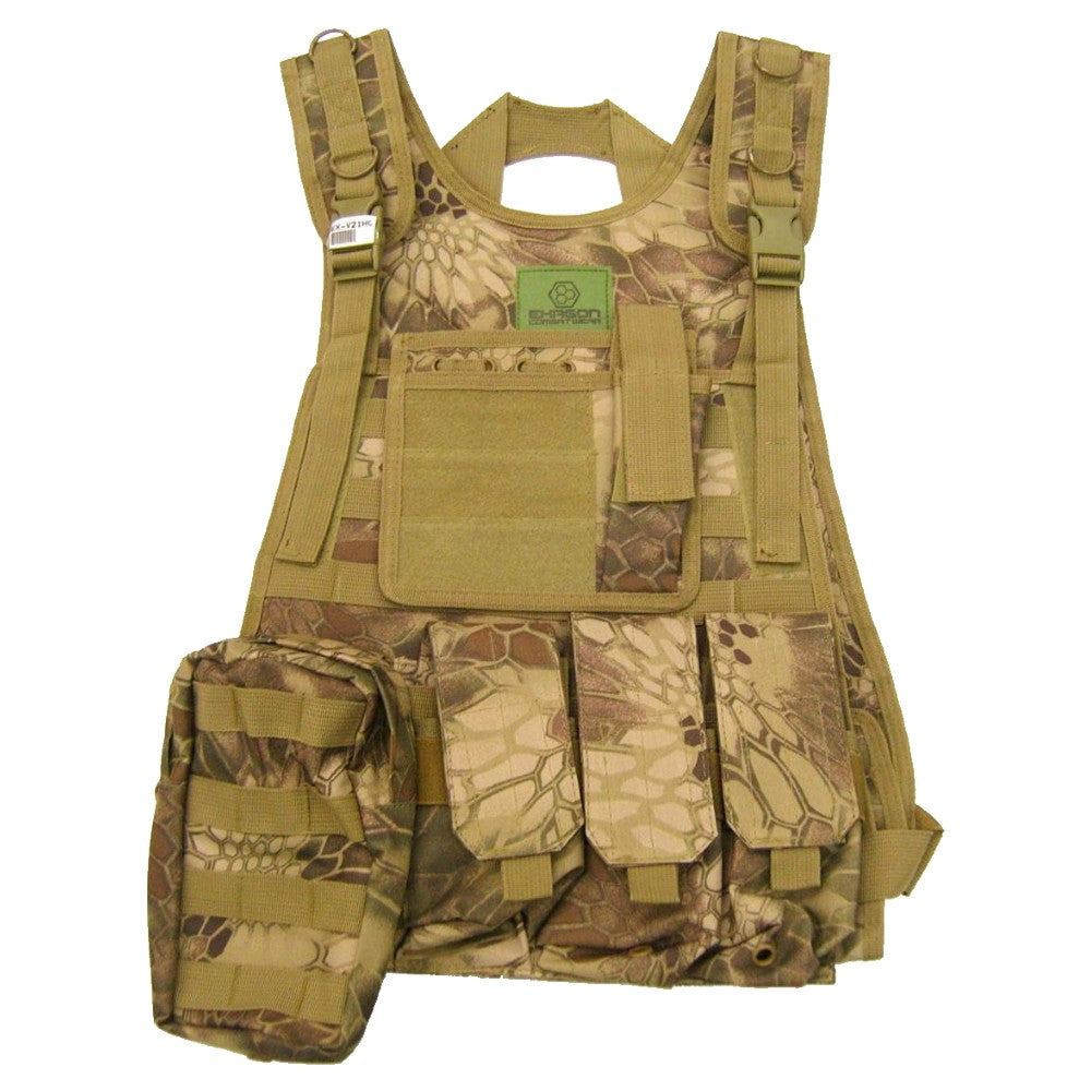 EXAGON TACTICAL VEST TATTICO SGANCIO RAPIDO HIGHLANDER (EX-V21HC)