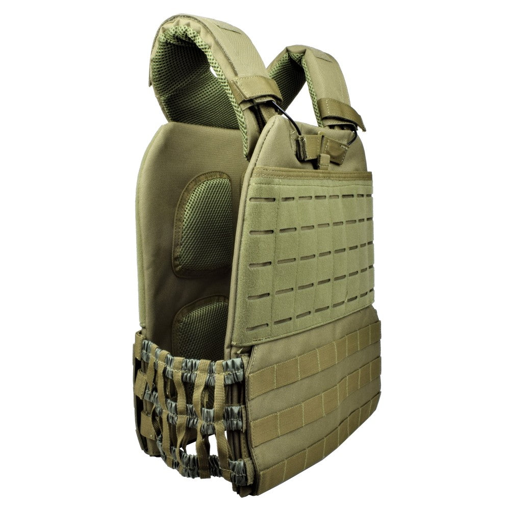 EXAGON TACTICAL VEST PLATE CARRIER VERDE OLIVE DRAB (EX-VT473V)