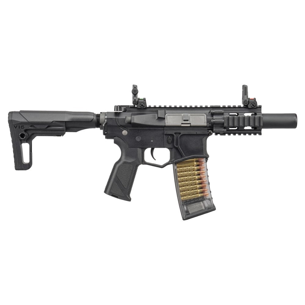 G&G FUCILE ELETTRICO CM16 GMS SBR NERO (GG-GMS-SBR)