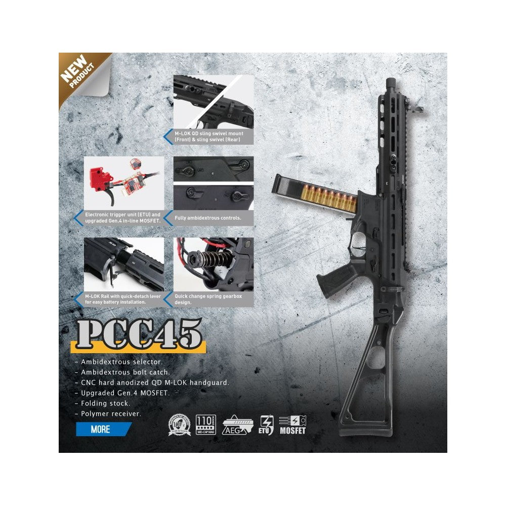 G&G FUCILE ELETTRICO PCC45 (GG-PCC45)