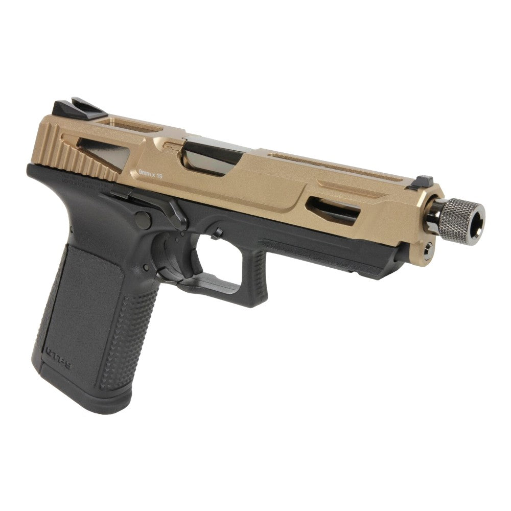 G&G PISTOLA A GAS GTP9 METAL SLIDE DESERT (GG-GTP9MSDST)
