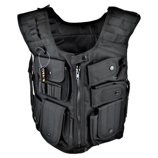 ROYAL GIUBBINO TATTICO MULTI VEST NERO (VT-1043B)