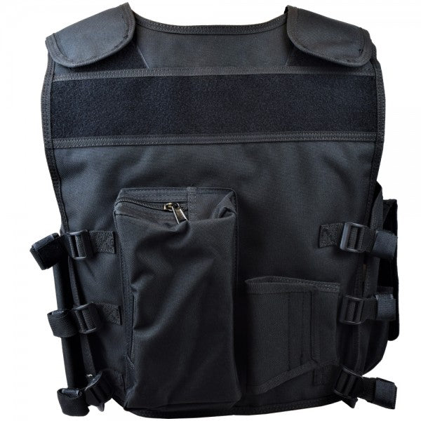 ROYAL GIUBBINO TATTICO MULTI VEST NERO (VT-1043B)