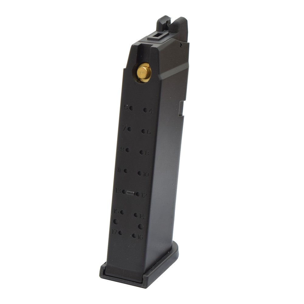 GOLDEN EAGLE CARICATORE A GAS 23 COLPI PER SERIE G17 NERO (MC-168)