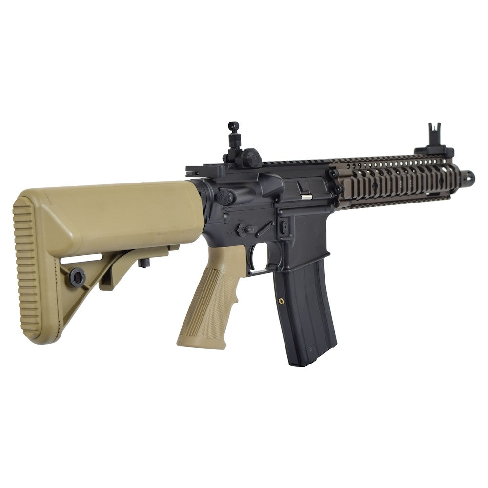 GOLDEN EAGLE FUCILE A GAS DANIEL DEFENSE MK18 TWO-TONE NERO/TAN (GE-6593MT)