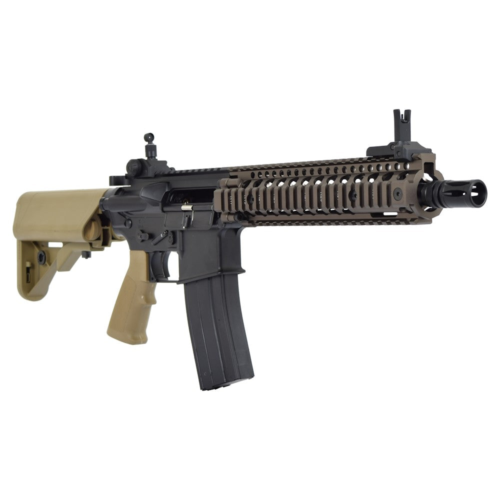 GOLDEN EAGLE FUCILE A GAS DANIEL DEFENSE MK18 TWO-TONE NERO/TAN (GE-6593MT)