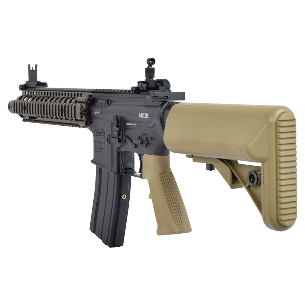 GOLDEN EAGLE FUCILE A GAS DANIEL DEFENSE MK18 TWO-TONE NERO/TAN (GE-6593MT)