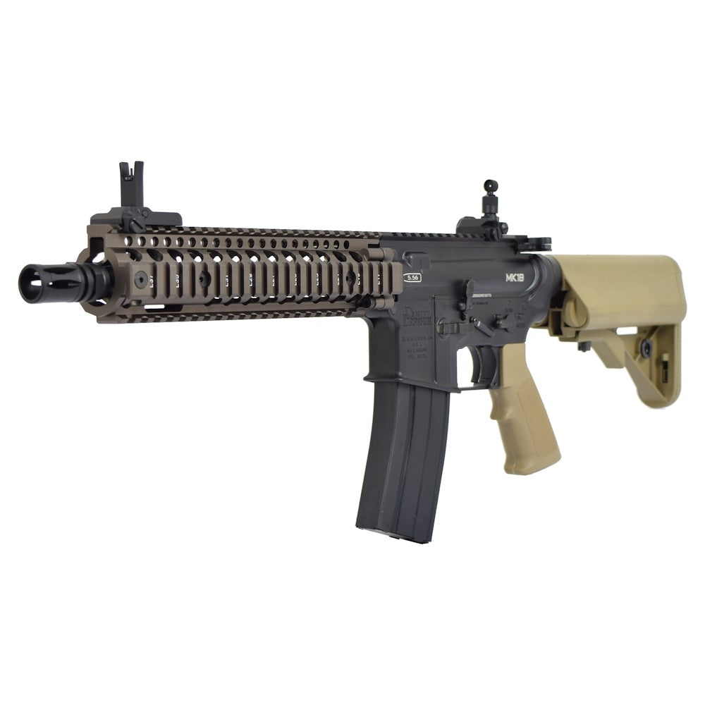 GOLDEN EAGLE FUCILE A GAS DANIEL DEFENSE MK18 TWO-TONE NERO/TAN (GE-6593MT)