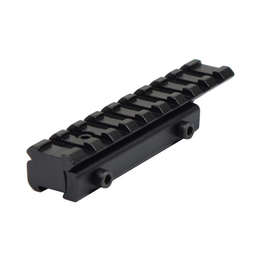 JS-TACTICAL ADATTATORE DA SLITTA 11mm A STANDARD 20mm NERO (JS-DPAD)