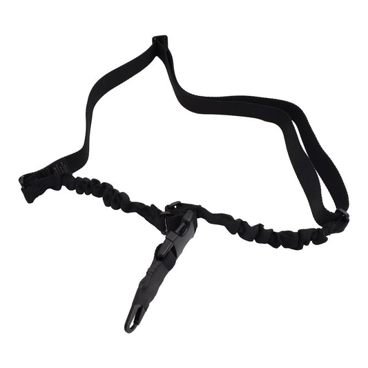 JS-TACTICAL CINGHIA A 1 PUNTO BUNGEE NERA (JS-1009B)