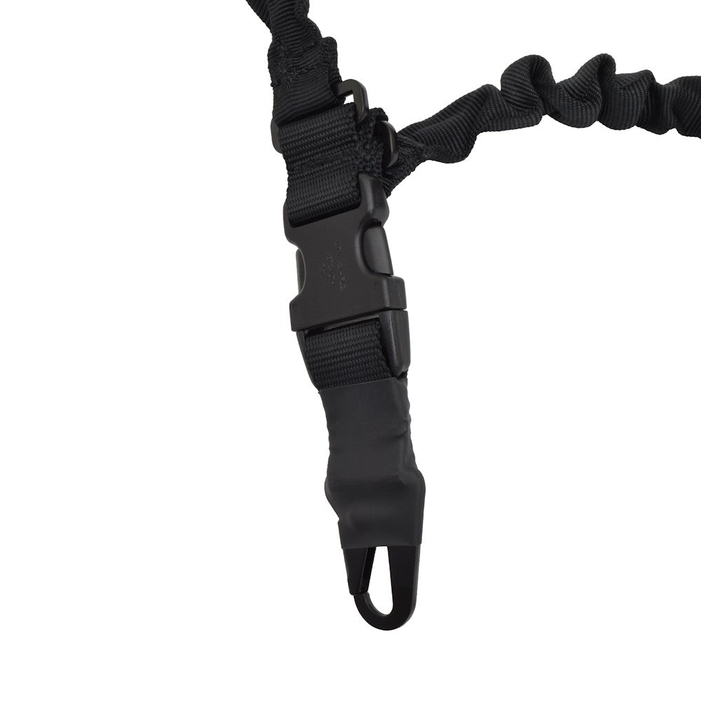 JS-TACTICAL CINGHIA A 1 PUNTO BUNGEE NERA (JS-1009B)