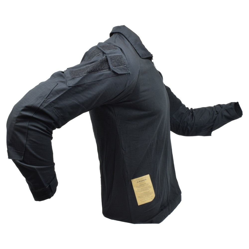 JS-TACTICAL MIMETICA COMPLETA COMBAT JS WARRIOR NERA TAGLIA XL (JSWAR-BK-XL)