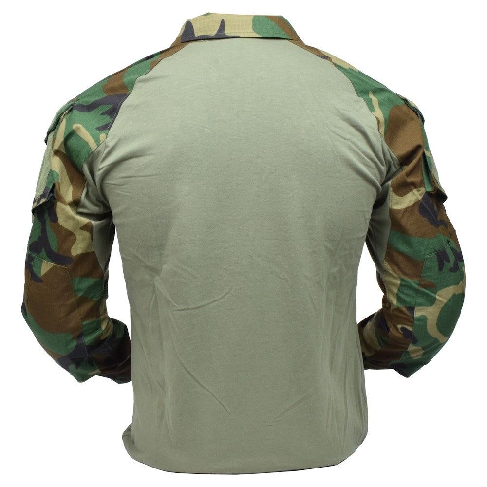 JS-TACTICAL MIMETICA COMBAT JS WARRIOR WOODLAND TAGLIA L (JSWAR-W-L)