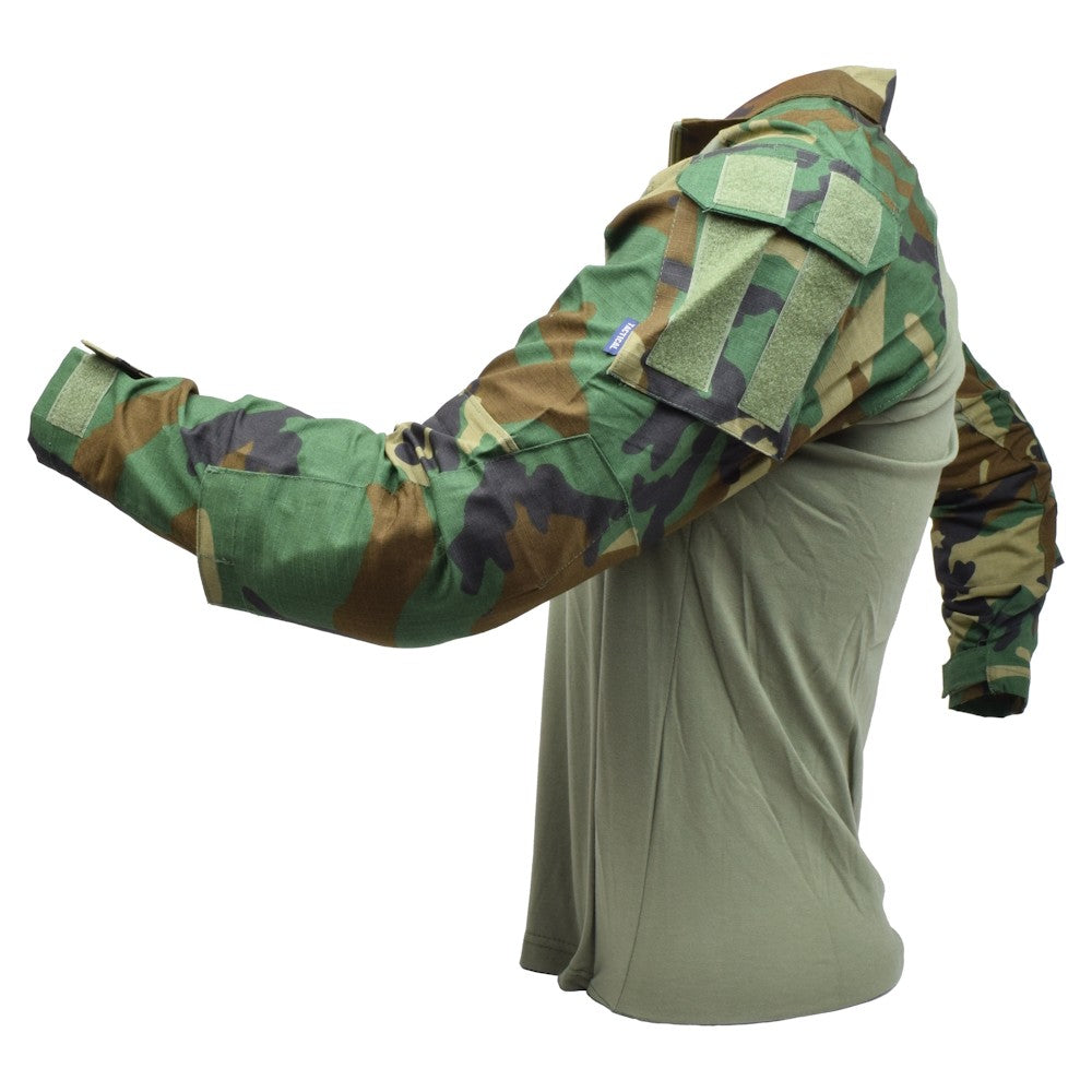 JS-TACTICAL MIMETICA COMBAT JS WARRIOR WOODLAND TAGLIA XL (JSWAR-W-XL)