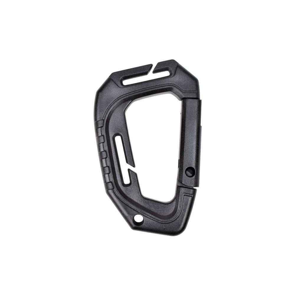 JS-TACTICAL MOSCHETTONE A SCATTO IN PLASTICA NERO (JS-1473)