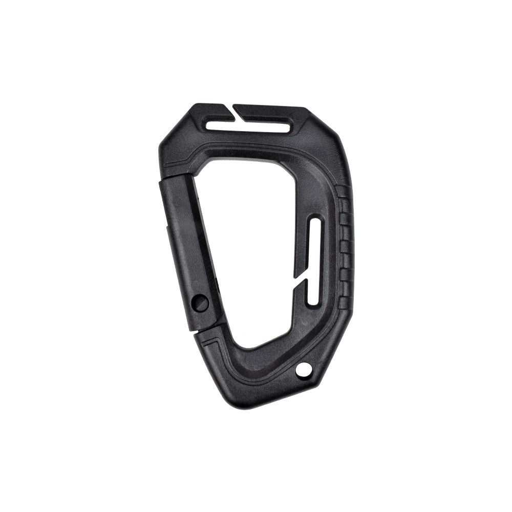 JS-TACTICAL MOSCHETTONE A SCATTO IN PLASTICA NERO (JS-1473)