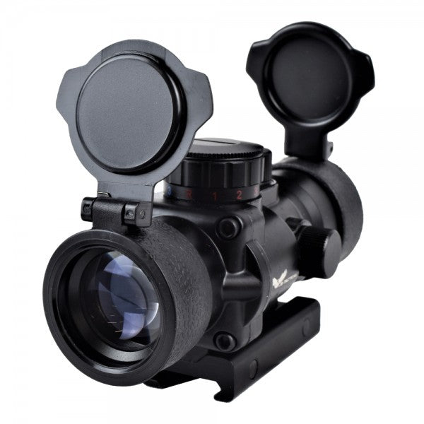 JS-TACTICAL OTTICA SHORT DOT COMPATTA LENTE 30mm ZOOM FISSO 3X NERA (JS-3.4X30)