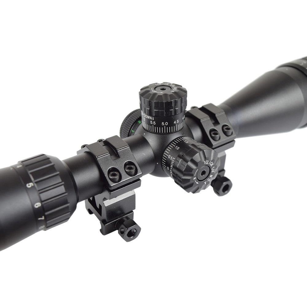JS-TACTICAL OTTICA ILLUMINATA ZOOM 4-16X LENTE 44mm RETICOLO ILLUMINATO NERA (JS-4-16X44AOYU)