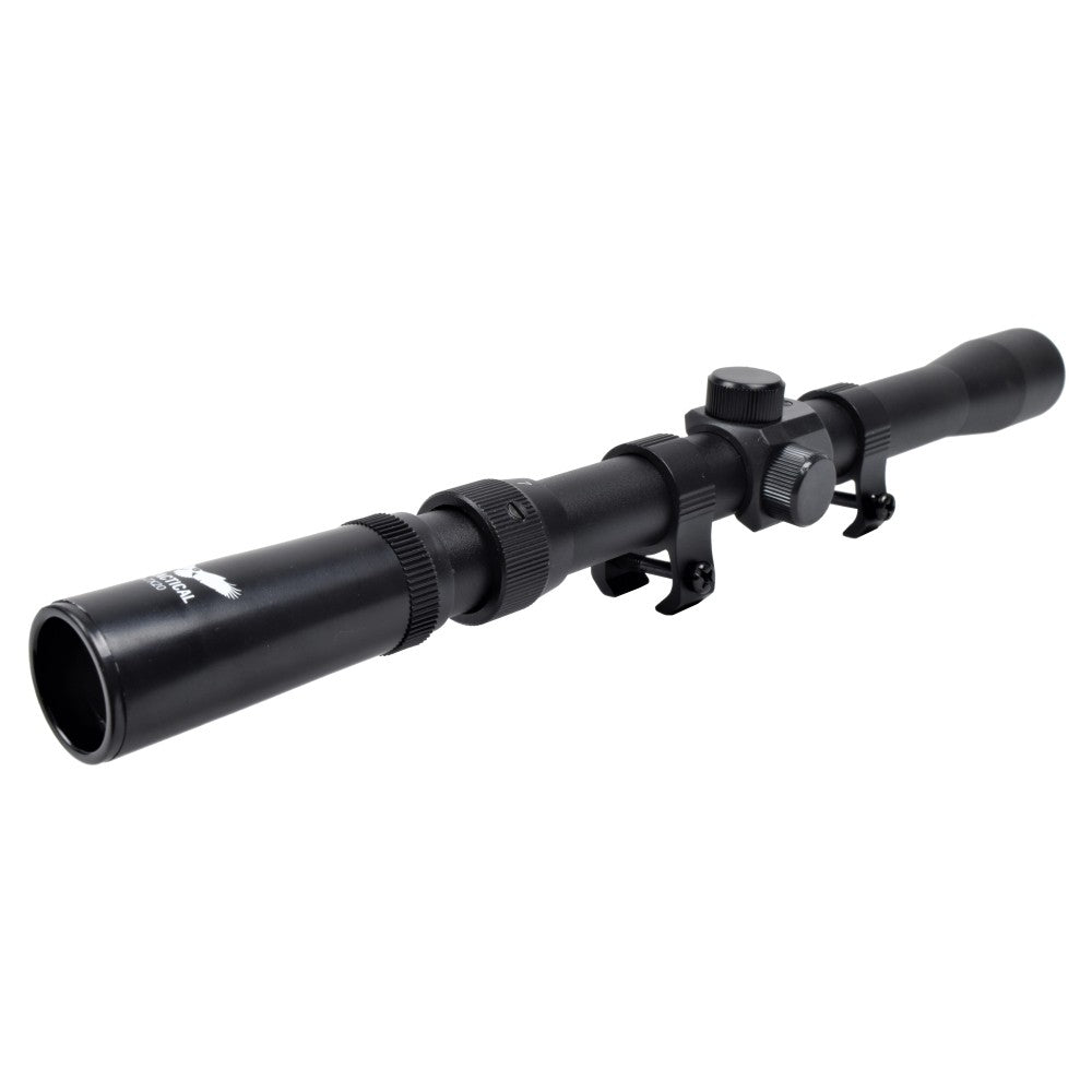 JS-TACTICAL OTTICA LENTE 20MM ZOOM 3-7X ATTACCO CARABINA 11mm NERA (JS-3-7X20)